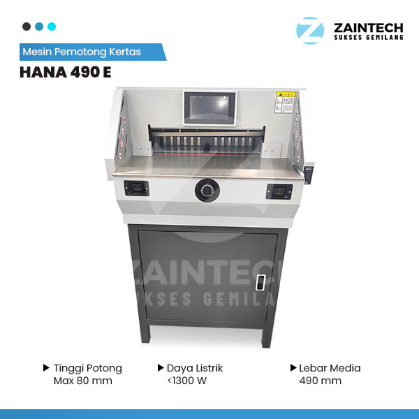 Serupa Mesin Pemotong Kertas HANA 490 E